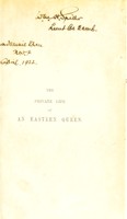 view Elihu Jan's story, or, the private life of an eastern queen / by William Knighton.