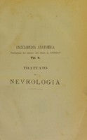 view Trattato di nevrologia / di G. Valentin ; versione italiana di M. G. Levi.