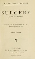 view Surgery : complete volume / C. R. Whittaker.