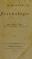 view Lehrbuch zur Psychologie / von Johann Friedrich Herbart.