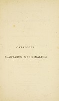 view Catalogus rationalis plantarum medicinalium, in horto Societatis Pharmaceuticae Londinensis, apud vicum Chelsea, cultarum / Curante Jacobo L. Wheeler.