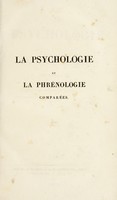 view La psychologie et la phrénologie comparées / Par Adolphe Garnier.