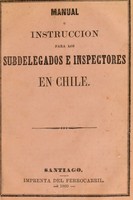 view Manual o instruccion para los subdelegados e inspectores en Chile.