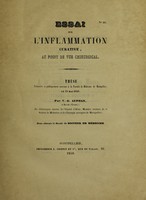 view Essai sur l'inflammation curative, au point de vue chirurgical / [V.G. Auphan].