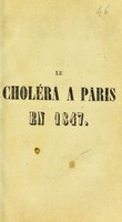 view Le Choléra à Paris en 1847, : sa marche actuelle en Europe, ses préservatifs et ses remèdes infaillibles.