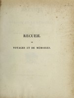 view Recueil de voyages et de mémoires, / publié par la Société de Géographie.