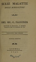 view Sulle malattie degli agricoltori ... Traduzione dall'inglese / [William Falconer].