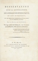 view Dissertation sur la génération, les animalcules spermatiques, et ceux d'infusions, avec des observations microscopiques sur le sperme, et sur différentes infusions / Par le Baron de Gleichen ; Ouvrage traduit de l'allemand [by J.C.T. de Laveaux] Orné de trente-quatre planches, dont plusieurs enluminées.