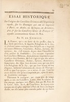 view Essai historique sur la typographie orientale et grecque de l'Imprimerie Royale / [Joseph Guignes].