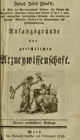 view Anfangsgründe der gerichtlichen Artzneywissenschaft / [Joseph Jacob Plenck].