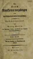 view Die Kunst Krankheiten vorzubeugen und die Gesundheit wieder herzustellen ... / Aus dem Englischen, mit Anmerkungen und Zusätzen.