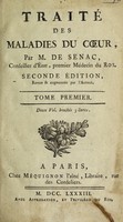 view Traité des maladies du coeur / Par M. de Senac.