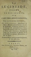 view La luciniade, poëme en dix chants, sur l'art des accouchemens.