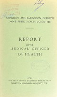 view [Report 1955] / Medical Officer of Health, Abingdon and Faringdon Districts Joint Public Health Committee (Abingdon Borough, Abingdon R.D.C., Faringdon R.D.C.).