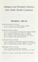 view [Report 1962] / Medical Officer of Health, Abingdon and Faringdon Districts Joint Public Health Committee (Abingdon Borough, Abingdon R.D.C., Faringdon R.D.C.).