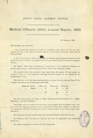 view [Report 1904] / Medical Officer of Health, Abram Local Board U.D.C.