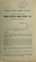 view [Report 1911] / Medical Officer of Health, Abram Local Board.