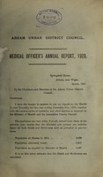 view [Report 1920] / Medical Officer of Health, Abram Local Board.