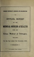 view [Report 1920] / Medical Officer of Health, Adlington U.D.C.