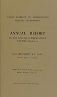 view [Report 1938] / Medical Officer of Health, Aireborough U.D.C.