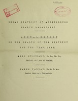 view [Report 1943] / Medical Officer of Health, Aireborough U.D.C.