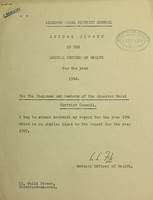 view [Report 1948] / Medical Officer of Health, Alcester R.D.C.