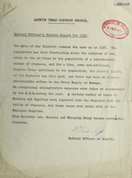view [Report 1939] / Medical Officer of Health, Alnwick U.D.C.