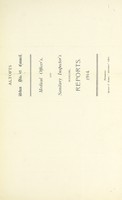 view [Report 1914] / Medical Officer of Health, Altofts U.D.C.