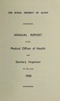 view [Report 1950] / Medical Officer of Health, Alton R.D.C.