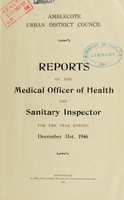 view [Report 1946] / Medical Officer of Health, Amblecote U.D.C.