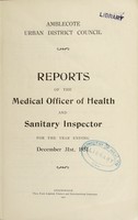 view [Report 1951] / Medical Officer of Health, Amblecote U.D.C.
