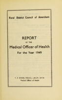 view [Report 1949] / Medical Officer of Health, Amersham R.D.C.