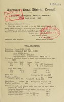 view [Report 1943] / Medical Officer of Health, Amesbury R.D.C.