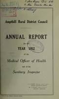 view [Report 1952] / Medical Officer of Health, Ampthill R.D.C.