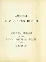 view [Report 1899] / Medical Officer of Health, Ampthill U.D.C.