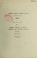 view [Report 1943] / Medical Officer of Health, Ampthill U.D.C.