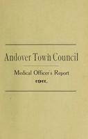 view [Report 1910] / Medical Officer of Health, Andover Borough.