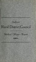 view [Report 1910] / Medical Officer of Health, Andover R.D.C.