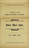 view [Report 1910] / Medical Officer of Health, Annfield Plain U.D.C.