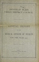 view [Report 1912] / Medical Officer of Health, Annfield Plain U.D.C.