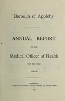 view [Report 1949] / Medical Officer of Health, Appleby Borough.