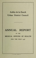 view [Report 1946] / Medical Officer of Health, Ashby-de-la-Zouch Local Board U.D.C.