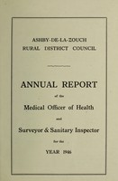 view [Report 1946] / Medical Officer of Health, Ashby-de-la-Zouch R.D.C.