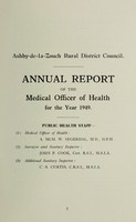 view [Report 1949] / Medical Officer of Health, Ashby-de-la-Zouch R.D.C.