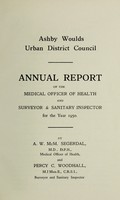 view [Report 1950] / Medical Officer of Health, Ashby Woulds U.D.C.