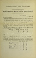 view [Report 1895] / Medical Officer of Health, Ashton-in-Makerfield U.D.C.