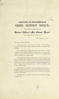view [Report 1907] / Medical Officer of Health, Ashton-in-Makerfield U.D.C.