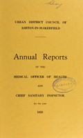 view [Report 1953] / Medical Officer of Health, Ashton-in-Makerfield U.D.C.