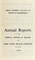 view [Report 1960] / Medical Officer of Health, Ashton-in-Makerfield U.D.C.