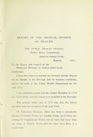 view [Report 1912] / Medical Officer of Health, Ashton-under-Lyne Borough.